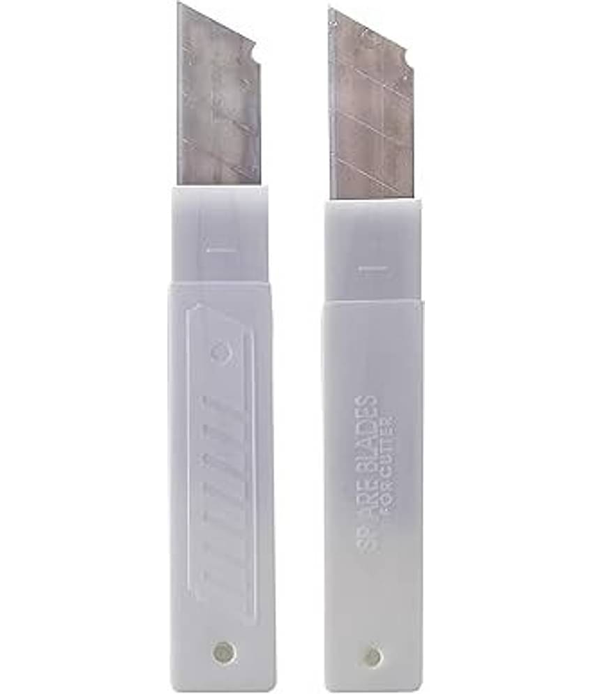 Freedy 18mm Paper Cutter Blades, 20 Replacement Snap-Off Blades, Box Cutter Blades