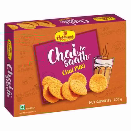 Haldiram Chai Puri 200 Gm - Pack of 24