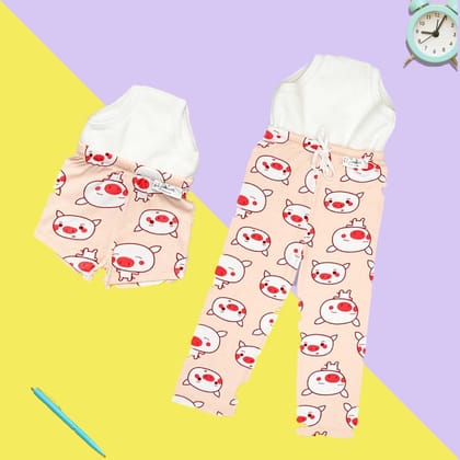 Potty Training Pajamas & Shorts for Toddlers, Boys and Girls - Piggy Wiggy-Size 1 (1-2 years)