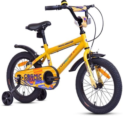 FIREFOX Cosmic Dreamer 16T Roadster Cycle (Single Speed, Yellow, Rigid)