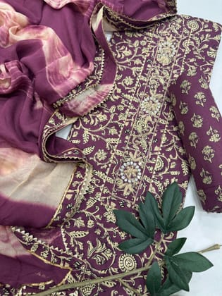 Block Printed Cotton Suit