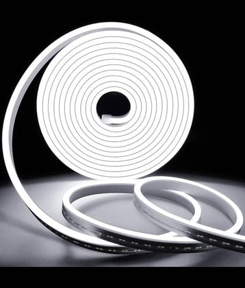SPARKWORLD White 5M Neon Light ( Pack of 1 )