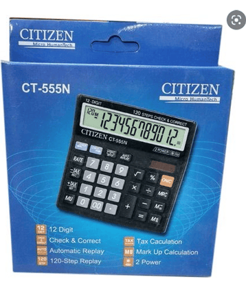Citizen CT-555N 12 Digits Desktop Calculator
