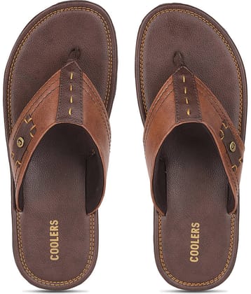 Liberty Tan Men's Thong Flip Flop