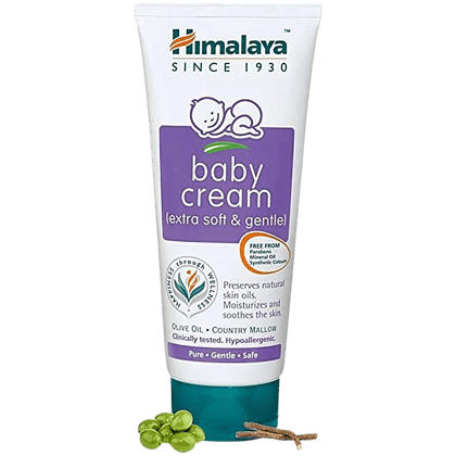 Himalaya Baby Cream - Extra Soft & Gentle, Paraben Free, 100 ml Tube
