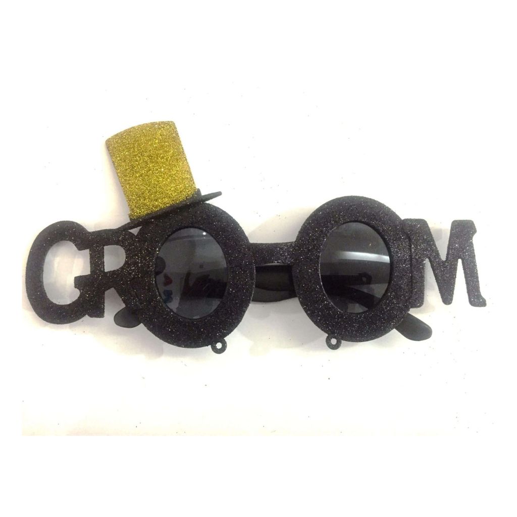 Groom Shades w/Glitter - Sunglasses | Buy online on ZillyBuy