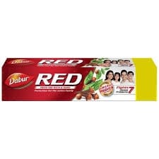 Dabur Red WorldS No . 1 Ayurvedic Fluoride Free Toothpaste 42 Gram 42 GRAM