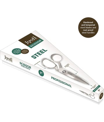 Jyoti Scissor 9" Steel White - Pack of 1