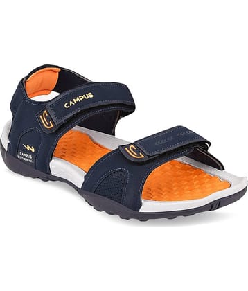 Campus - Black Men's Floater Sandals