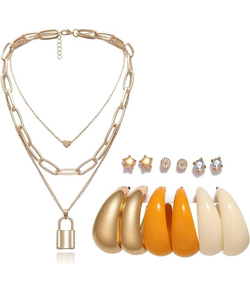 YOUBELLA Multi Color Body Chain ( Pack of 1 )