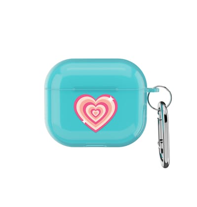 Heartbeat Misty Rose - AirPods Gen 3-Aqua