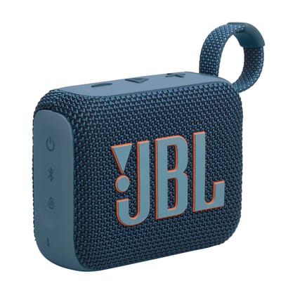 JBL Go 4, Wireless Ultra Portable Bluetooth Speaker, Pro Sound, Vibrant Colors, Water & Dust Proof, Type C (Without Mic, Blue) JBL Go 4, Wireless Ultra Portable Bluetooth Speaker, Pro Sound, Vibrant Colors, Water & Dust Proof, Type C (Without Mic, Blue) 
