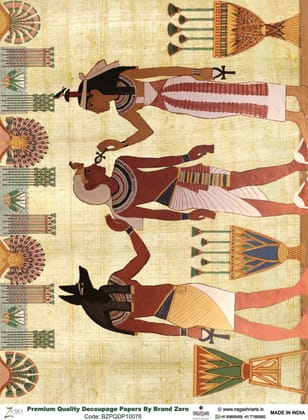 Brand Zero Premium Quality Decoupage Paper Pack of Two - Design Code: BZPQDP10076