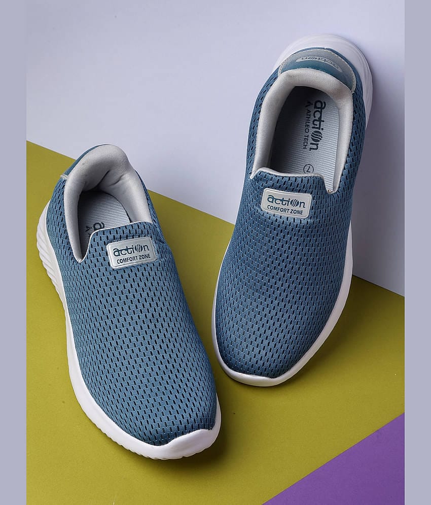 Action - ATG 424 Sports Shoes Light Grey Men's Sports Running Shoes