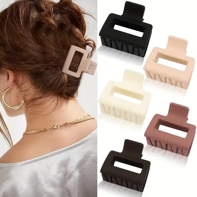 4pcs Matte Hair Claws