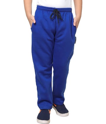 IndiWeaves Pack of 1 Boys Fleece Trackpant ( Blue )