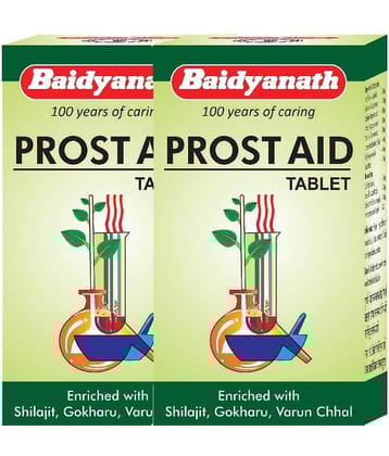 Baidyanath Prostaid Urinary Track Infection Tablet 50 Gm Pack of 2