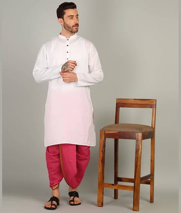 Shyam Handloom Silk Men's Dhoti Gold ( Pack of 1 )