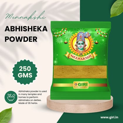 Giri Abhisheka Powder | Thirumanjanam Powder | Thiraviya Vasanai Powder for Pooja 250 g Giri Abhisheka Powder | Thirumanjanam Powder | Thiraviya Vasanai Powder for Pooja 250 g