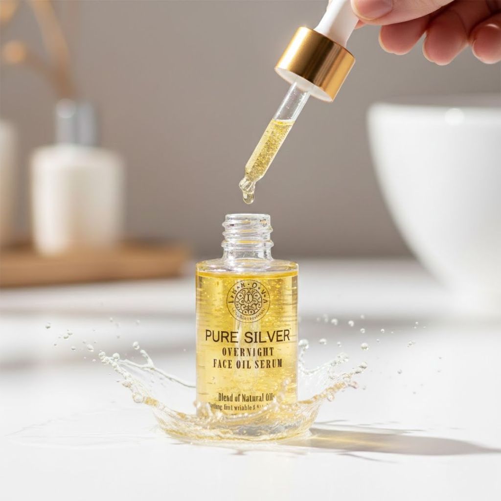 Pure Silver Overnight Face Oil Serum