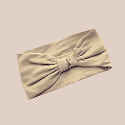 Hijab Headband - Beige-Beige