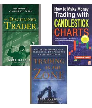 The Disciplined Trader + How to Make Money Trading with Candlestick Charts + Trading In The Zone