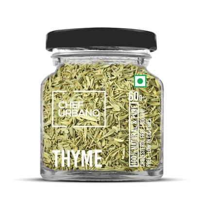 Chef Urbano Herbs Thyme Bottle 50 Gms (MRP: Rs. 150/-)