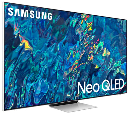 Samsung 138 cm (55 inches) 4K Ultra HD Smart NEO QLED TV QA55QN95BAKLXL (Bright Silver) Samsung 138 cm (55 inches) 4K Ultra HD Smart NEO QLED TV QA55QN95BAKLXL (Bright Silver) - Silver / 55 inches