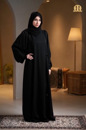 Buchra Abaya Black-L