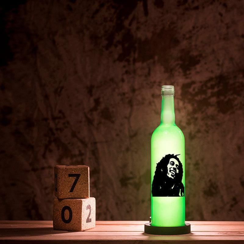 Bob Marley Inlit Lamp (Green)