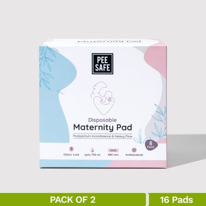 Maternity Pads - 8 Pads (480 MM - Pack of 2) Maternity Pads - 8 Pads (480 MM - Pack of 2) - Default Title