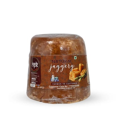 HPK Agro and Foods Natural Jaggery Dhep– Pure Unrefined Sweetener | 1kg