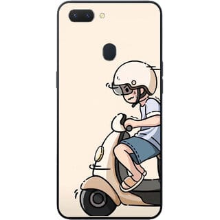 Yug Emporium Back Skin Wrap For Oppo A5 Premium Quality Full Coverage(Couple Boy 9D) (Mobile Back Cover, Multicolor)