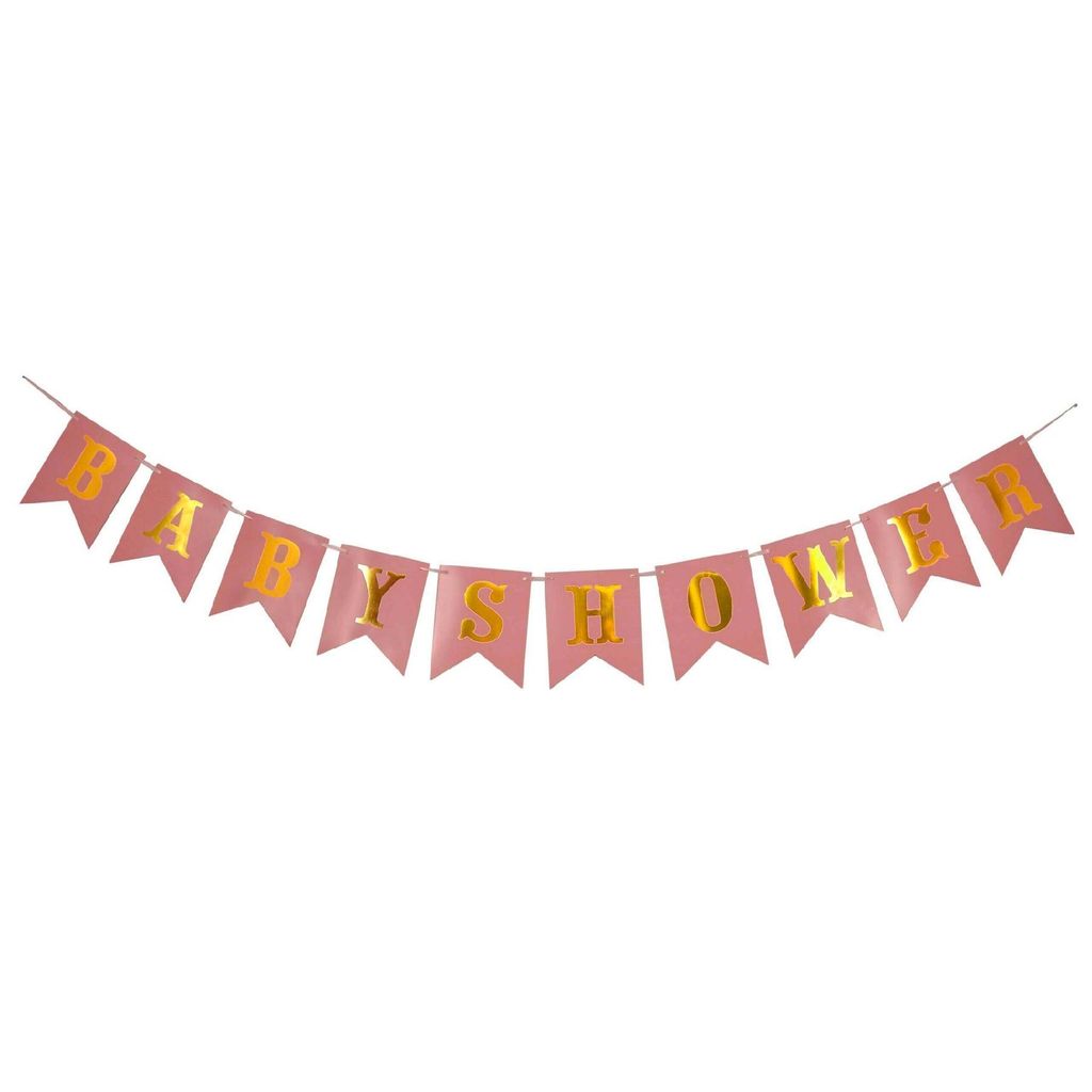 Baby Shower Peach Banner - Party and Festive Needs | Buy online on ZillyBuy