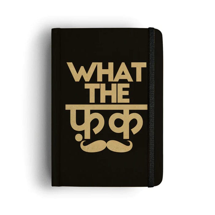 Mooch Hardcover Unruled Diaries A6 Wtf-BUFF CARTRIDGE