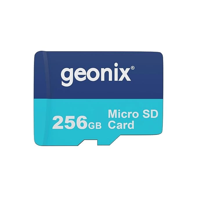 Geonix microSD 256GB| 150MB/s Read, 70MB/s Write, Memory Card | Memory Card for Smartphone | 5 Years Warranty