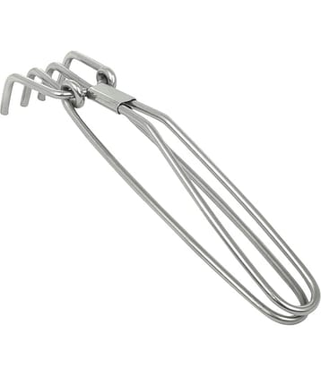 OC9 Silver Stainless Steel Pakkad ( Set of 1 )