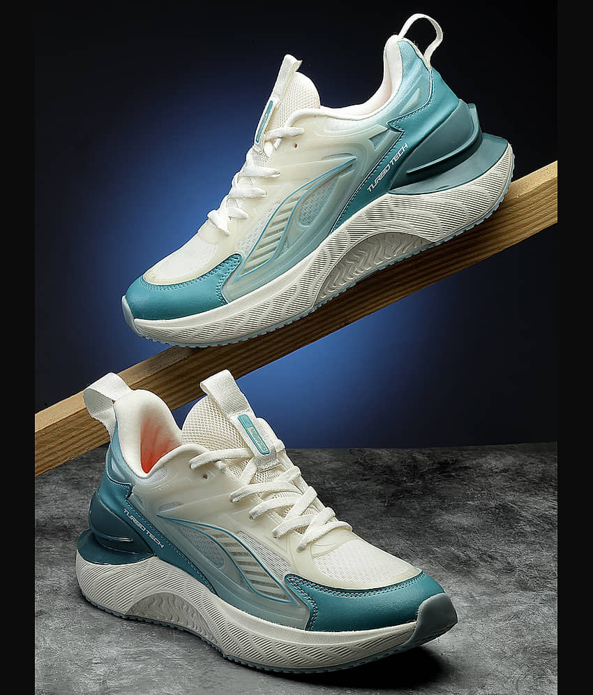 Action White Men's Sports Running Shoes