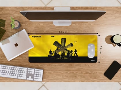 "MARVELS NEW AVENGERS" Gaming Mousepad- Elevate Your Gaming Experience-Medium (28CM X 60CM) / Plane