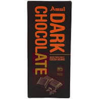 AMUL DARK CHOCOLATE COCOA BEANS 125 G
