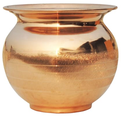 Copper Lota- 4.5*4.5*4 inch, 780 ML (BC105 G)