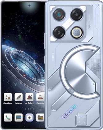 Infinix GT20 Pro 5G X6871(Mecha Silver, 12GB RAM, 256GB Storage) Smart Phone, 6.78" AMOLED Display, 108MP+2MP+2MP, 32MP Front Camera,  45W Fast Charging