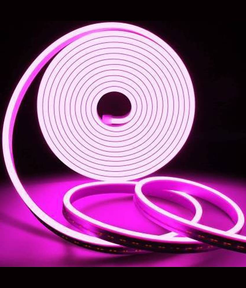 SPARKWORLD Pink 5M Neon Light ( Pack of 1 )