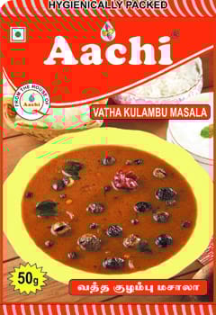 Aachi Masala - Vatha Kulambu, 50 g Pouch