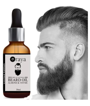 Oraya Beard Growth Oil Infused With Almond Oil 30mL