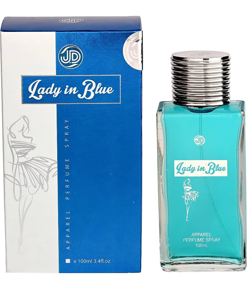 JD INTERNATIONAL LADY IN BLUE Apparel Perfume For Women Long Lasting Perfume 100 ml (Pack of 1)