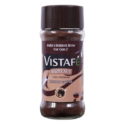Vistafe Hazelnut Instant Coffee for Smooth Nutty Taste