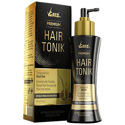 Vcare Premium Hair Tonik - Revives Hair Growth, 100 ml