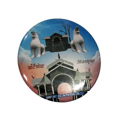 Fridge Magnet - Manipuri Theme-Kangla Gate