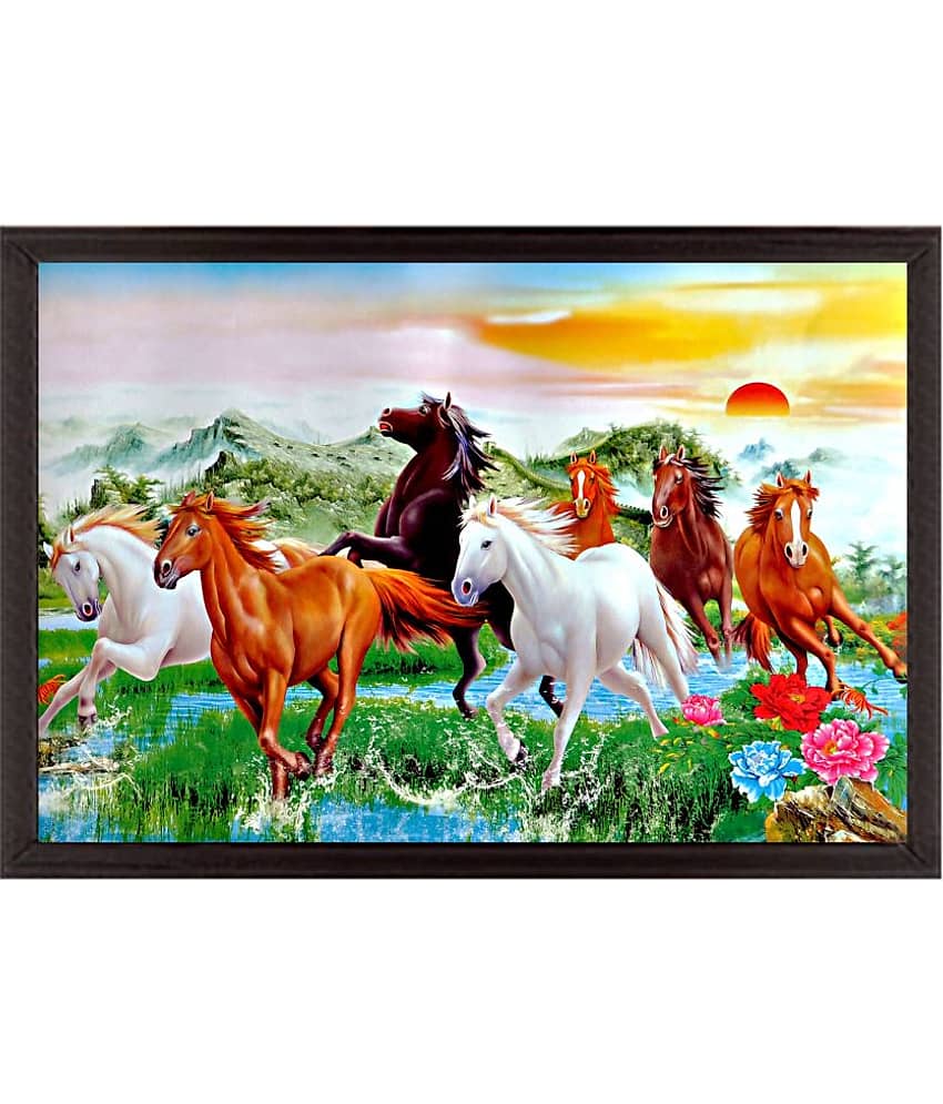 Indianara Animal Painting With Frame